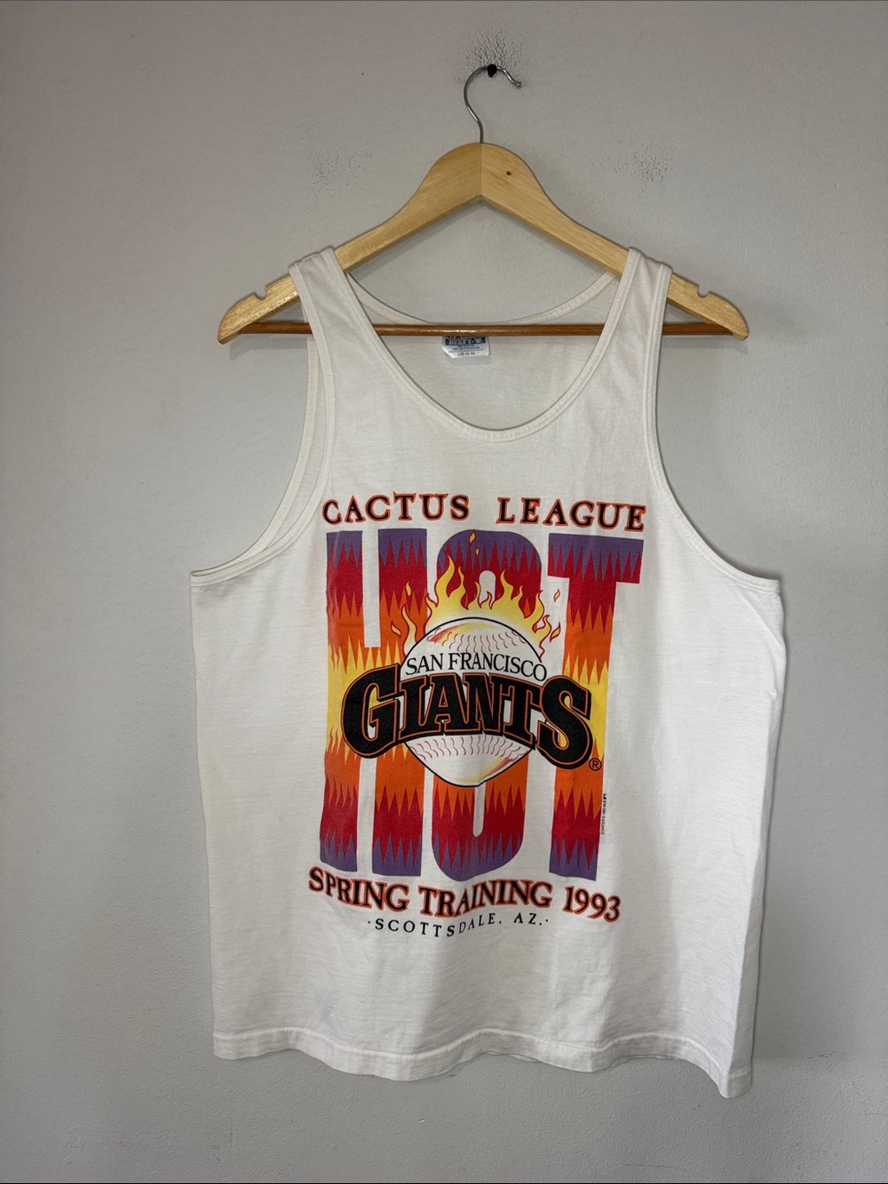 Vintage San Francisco Giants Tank Top / Large / 1993